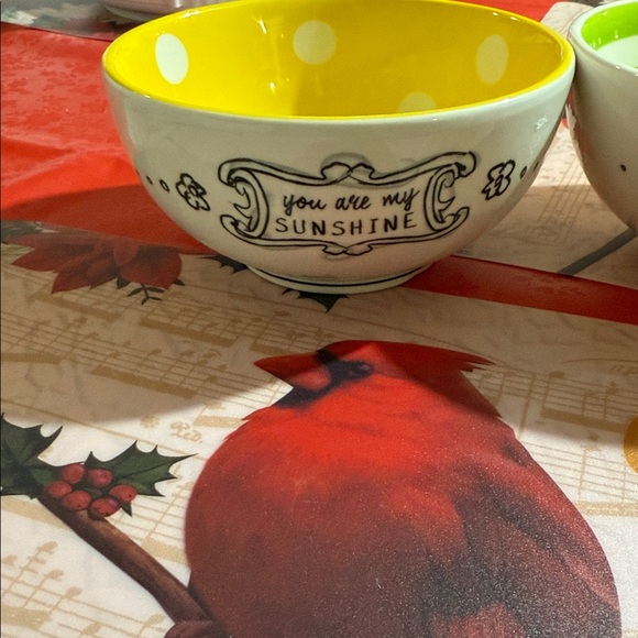 Colorful Ceramic Bowls Set - Picture 3 of 13
